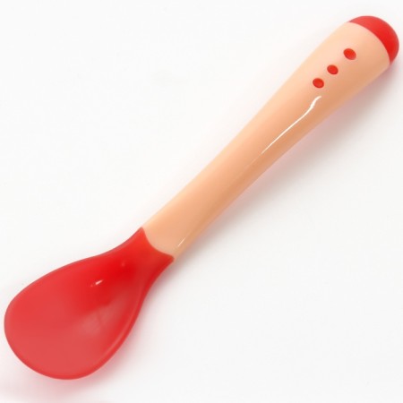 Feeding set: a bowl on the suction cup 340 ml., With a lid, a thermal engine, red-beige color-12