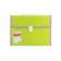 Plastic portfolio BRAUBERG Joy, A4 (330 x 245 x 35 mm), 13 departments, with edging, index labels, light green