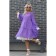 Female dress, size 44, purple color