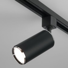 Трековый светильник Elektrostandard, Svit, 59х59х198 мм, GU10, цвет хром, чёрный