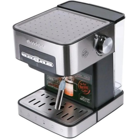 Coffee machine Endever Costa-1043, drip, 800 watts, 0.42 l, dark gray-4