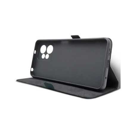 Borasco Book Case for Xiaomi Redmi Note 12 4G, black-1