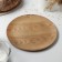 Serve dish "dawn", d = 25 cm, acacia