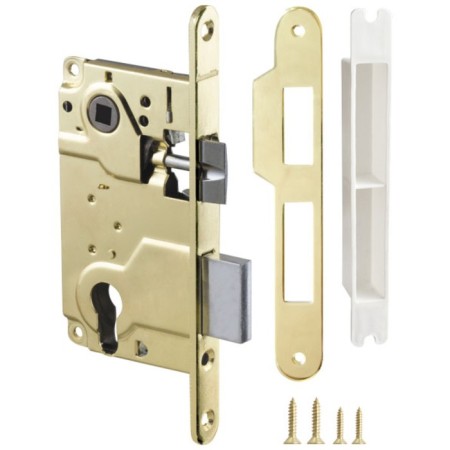 Crystone Cold Armadillo LH 25-50 GP Box, under c/m, 1 crossbar+latch, o/p, color gold