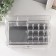 ORGANIZER CHANTEL PLAC 3 boxes transparent 19x24x14 cm