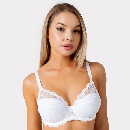 Women's bra, white color, size 85E-2