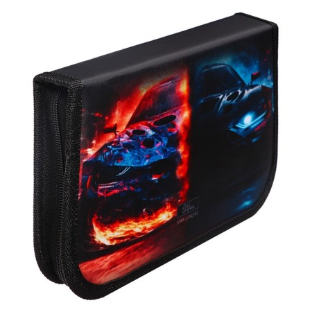 Penal 1 section, 130 x 210 x 40 mm, 2 folding strips, fabric, calligrata top, Content "Call Fire"-3