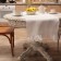 Path on the Ethel Ivory table 40x150 cm, 100% linen 170 g/m2