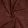 Knitopedic velor flap, brown, 100*180 cm