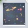 Scrapbooking paper "Universe" density 180 g 30.5x32 cm