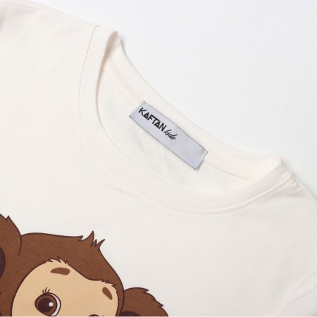 PAZHAMA Children's KAFTAN Cheburashka R.36 (134-140)-5