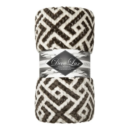 Texrepublic blanket, size 150x200 cm, brown color-1