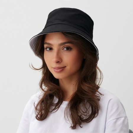 Panama is monophonic, two-do, black/white color, size 57-58-1
