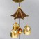 Wind Music Metal "Dragon on Monet" 3 bells 45 cm
