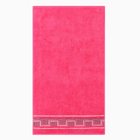 Terry towel Tavropos 50x90cm, pink color, 460g/m, cotton-1