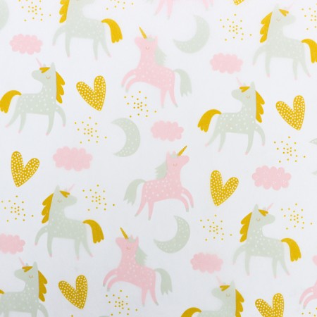 Paper Pacific, "hearts and unicorns", 50 cm x 70 cm 17 grams-2