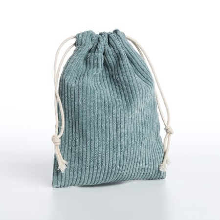 Cosmetic bag - a bag of ties, blue color