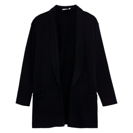 Cardigan female let’s go, size 54, black color