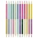 Pencils of 12pcs 24 Centers Berlingo "Supersoft. Pastel" hexagon, bilateral, sharpen, Europod