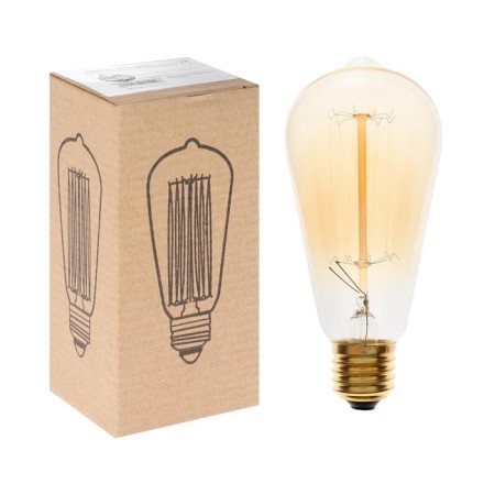 Incandescent lamp Vintage "Retro", ST64, 60 W, E27, 230 V, 145x64 mm, warm white-3