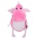 Soft toy "Dragon", pink-white tummy, 13 cm