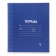 Notebook 12 sheets in a cage plain "Classic Linovka. Economy", cover coated paper, VD-smelships, block No. 2 (gray sheets), mix