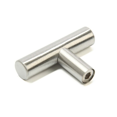 Handle button Cappio PK332 Light, D = 12 mm, color satin nickel-4