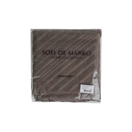 Terry towel Sofi de Marko Evan, 550 gr, size 70x140 cm, coffee color-2