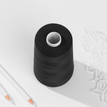 Threads 50/2, 5000 m, color black No. 6818-2