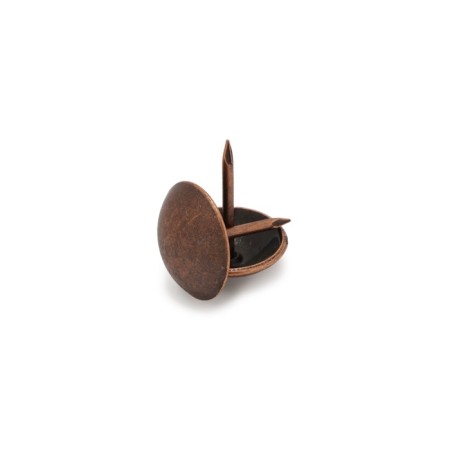 Tundra nails, decorative, 19x22 mm, copper, 50 pcs-13