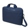 Business bag, lightning department, external pocket, blue color