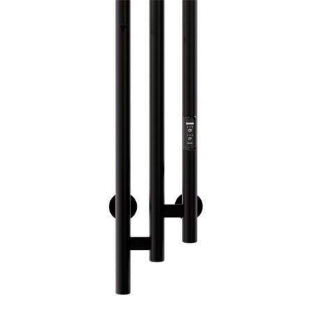 Electric towel Indigo Sky, 1500x170 mm, timer, right, black-3