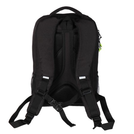 School backpack, 39 x 26 x 19 cm, Grizzly, ergonomic back, laptop department, black-4