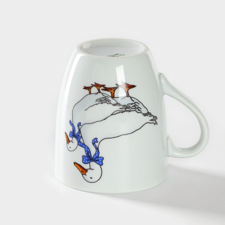 Porcelain mug "Geese", 300 ml-2
