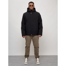 Sports male jacket, size 48, black color