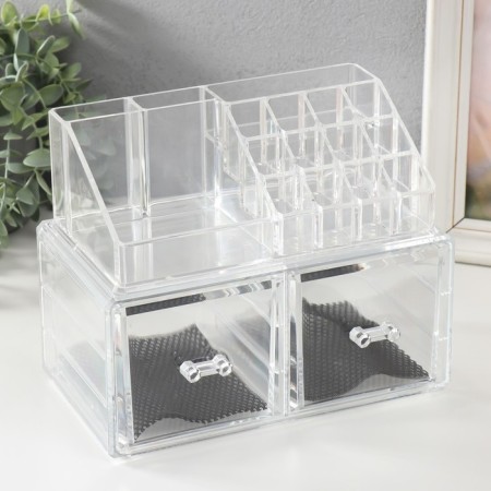 ORGANIZER CHANTER PLAC 2 Boxes Transparent 19x24x14 cm
