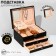 Steam for jewelry "Casket" sliding with a mirror, 22 × 17 × 11.5, black color