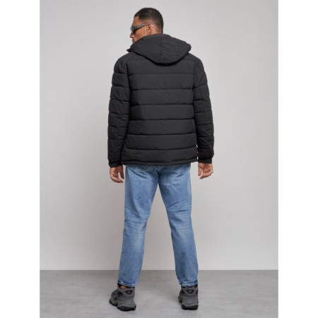Sports male winter, size 52, black color-3