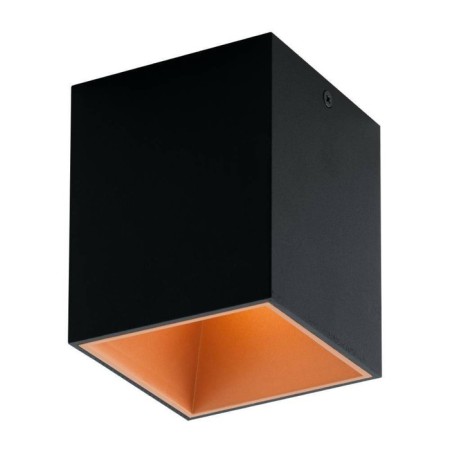 Lamp Polasso 1x3.3W LED Black 10x10x12cm