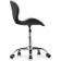 Computer chair Trizor Metal/Eco -leather, Chrome/Black/White 53x53x69 cm