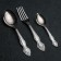 A set of cutlery "Troika", 18 items, art painting, cardboard box