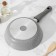 Pan, d = 24 cm, removable handle, anti -stick coating, color light marble