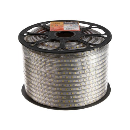 Ecola LED strip 14 × 7 mm, 100 m, IP68, SMD5050, 60 LED/m, 14.4 W/m, 220 V, 4200K-1