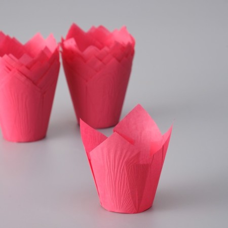 Tulip's baking uniform, dark pink, 5 x 8 cm