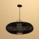 Ceiling Lamp from Rotan "Aguung", 1 × 120 W, E27, 50 × 50 × 30 cm