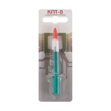 Thermal paste "KPT-8", 3 g, syringe, mix-6