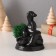 Souvenir "Snake Glikon" with moss 6.5*8.5*3 cm black (moss is green stabil)