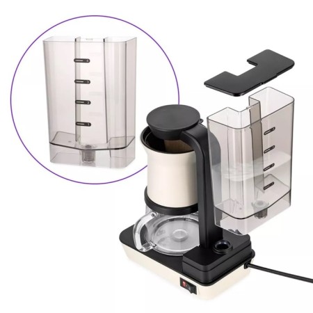 Coffee machine KitFort KT-7190, drip, 680 watts, 0.48/0.4 l, beige-black-2