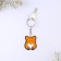 Gift set of “who I love very much”, magnet, keychain, 14.5 x 12 cm.