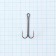 Double hooks KOI DOBLE HOOK, BN color, No. 6, 10 pcs.